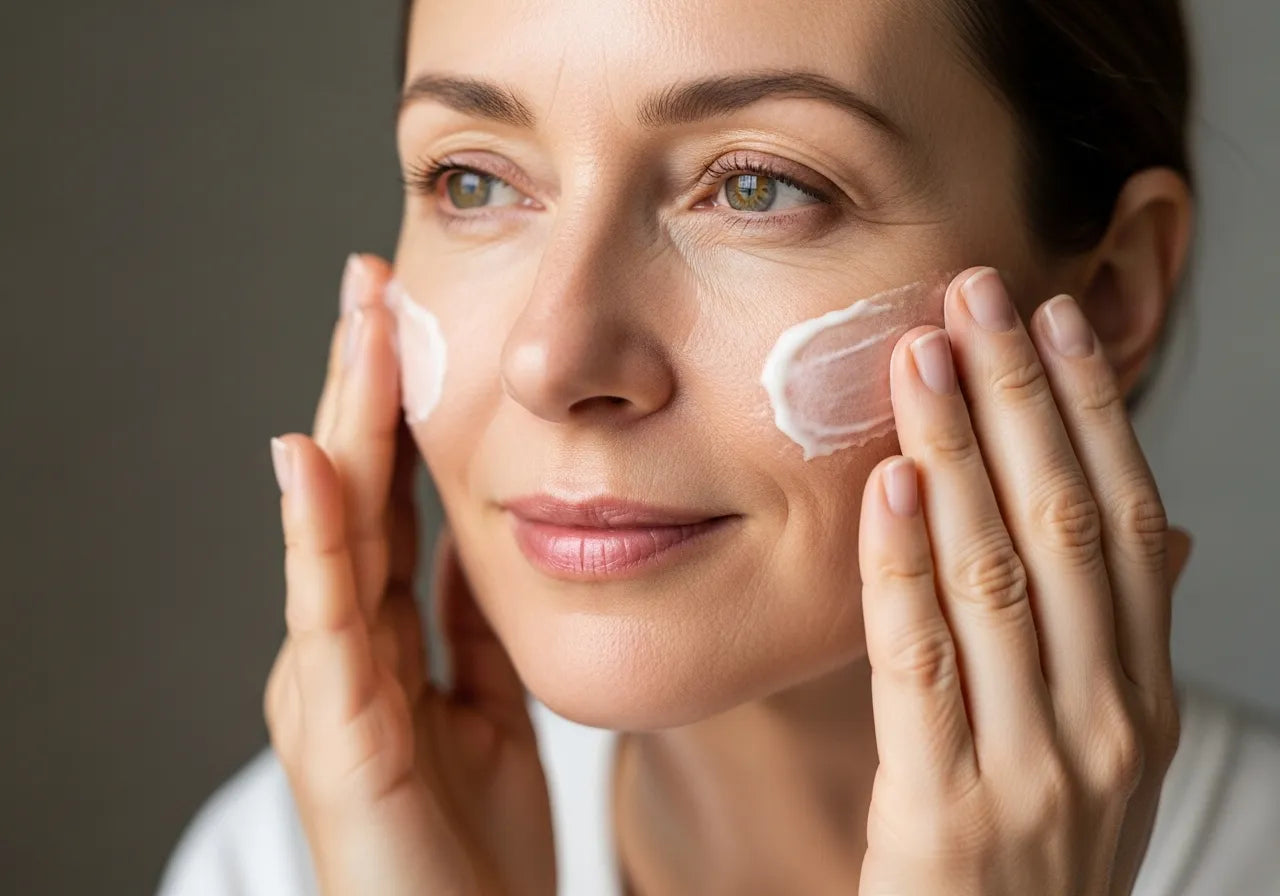 Homemade moisturiser for menopausal skin