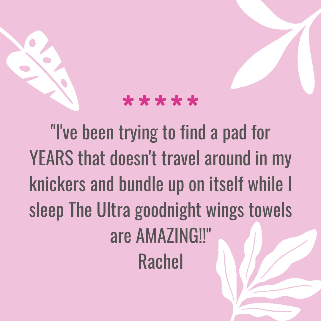 Customer testimonial of Bodyform Ultra Night Sanitary Towels with Wings 8 Pack