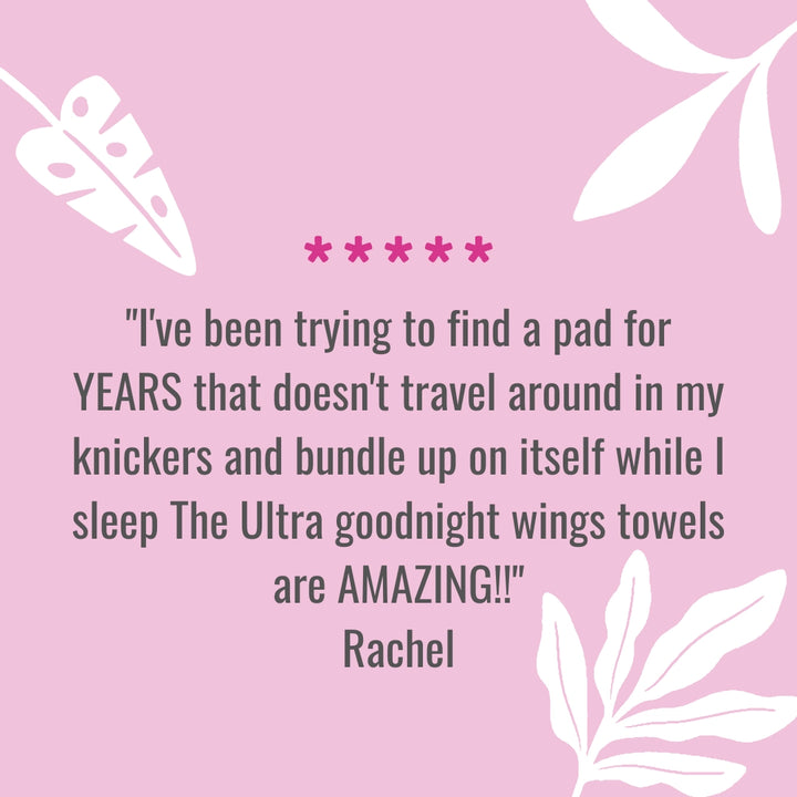 Customer testimonial of Bodyform Ultra Night Sanitary Towels with Wings 8 Pack