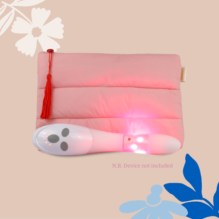 Pink Puffer Travel Bag