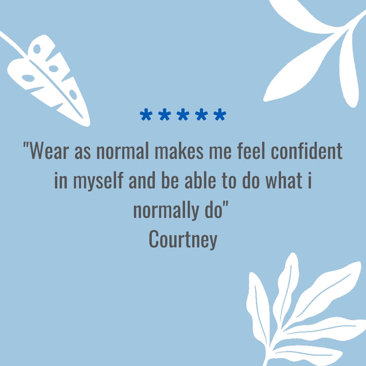 Customer testimonials of TENA Silhouette Normal Low Waist White Incontinence Underwear