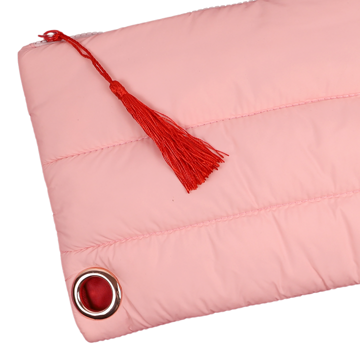 Pink Puffer Travel Bag