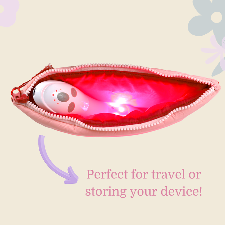 Pink Puffer Travel Bag