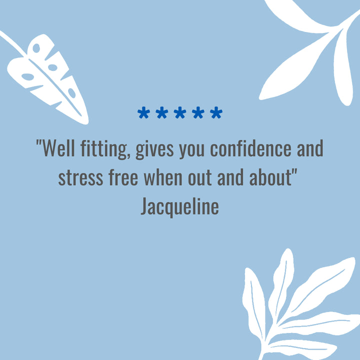 Customers Testimonials of TENA Black Classic Brief Washable Incontinence Underwear